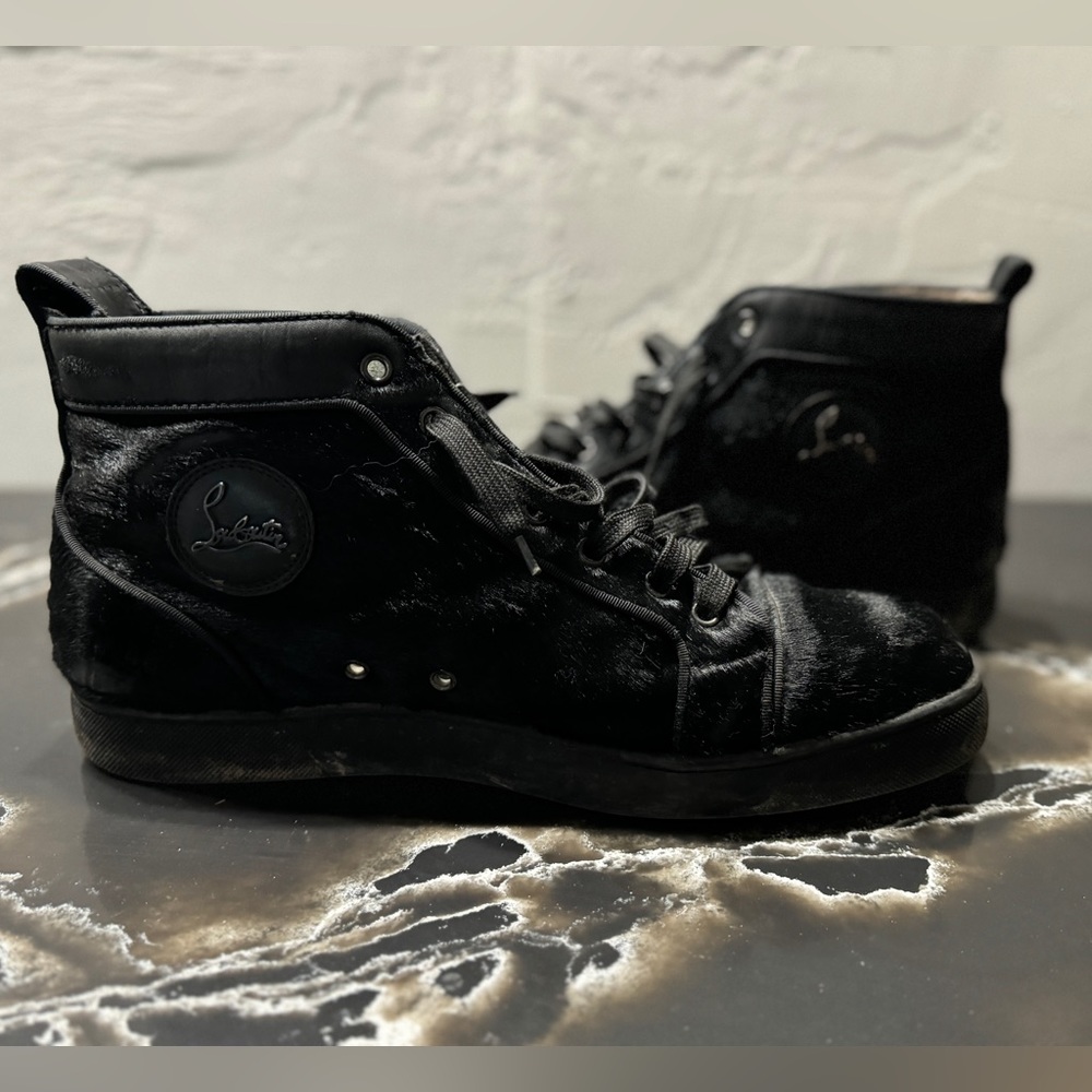 Christian Louboutin High Tops with Calf Hide